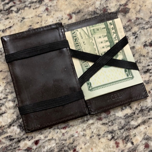 J. Crew leather “magic” wallet / card holder - Picture 4 of 6